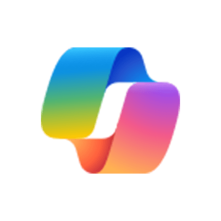 A vibrant multicolored icon with a looping design, symbolizing creativity, flow, or dynamic processes.